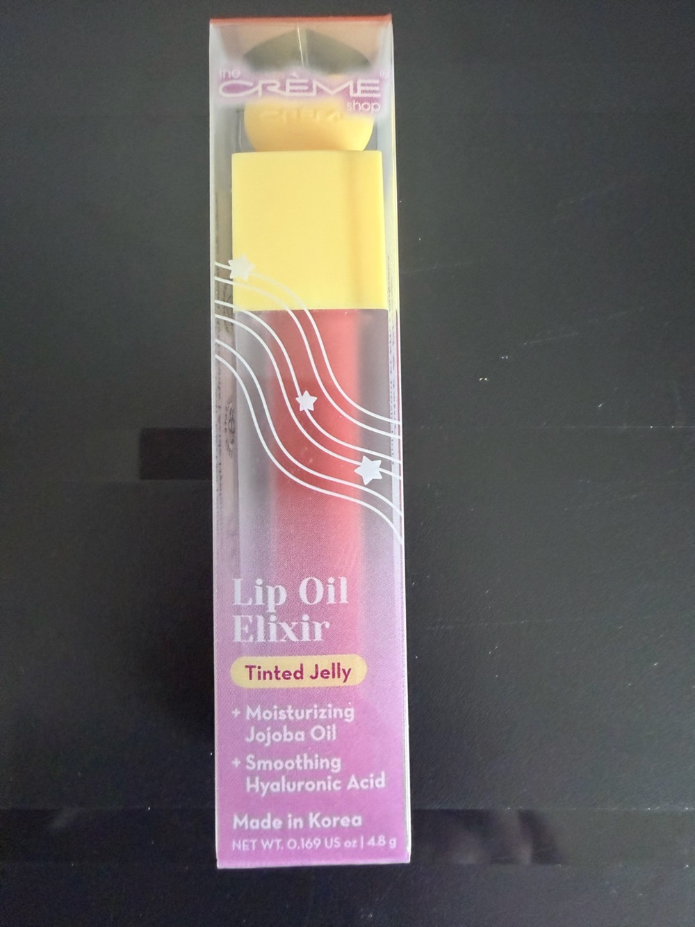 Sealed - The Creme Shop Lip Oil Elixir Tinted Jelly - Pink Moisturizing Shine